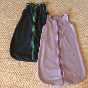 Two sleep sacks, Baby Deedee, Size 6-18 mos